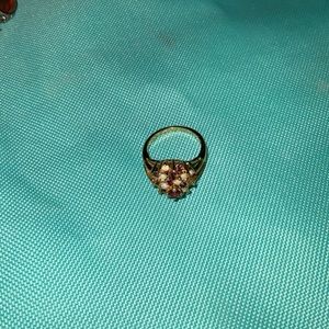 The bigger the center piece of the ring the better